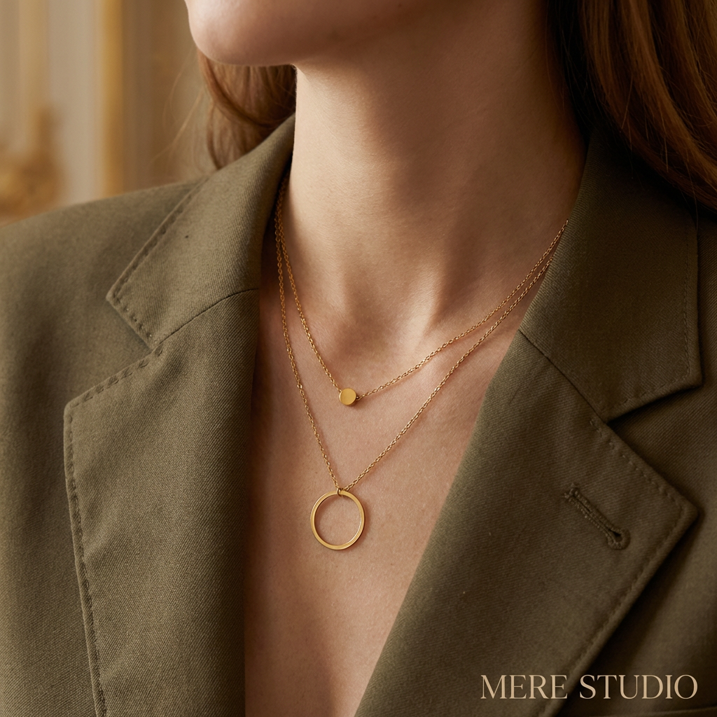 THE DUAL ECHO LAYERED NECKLACE