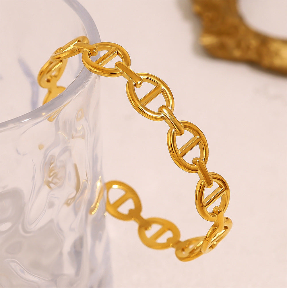 THE ARCH LINK CUFF BRACELET