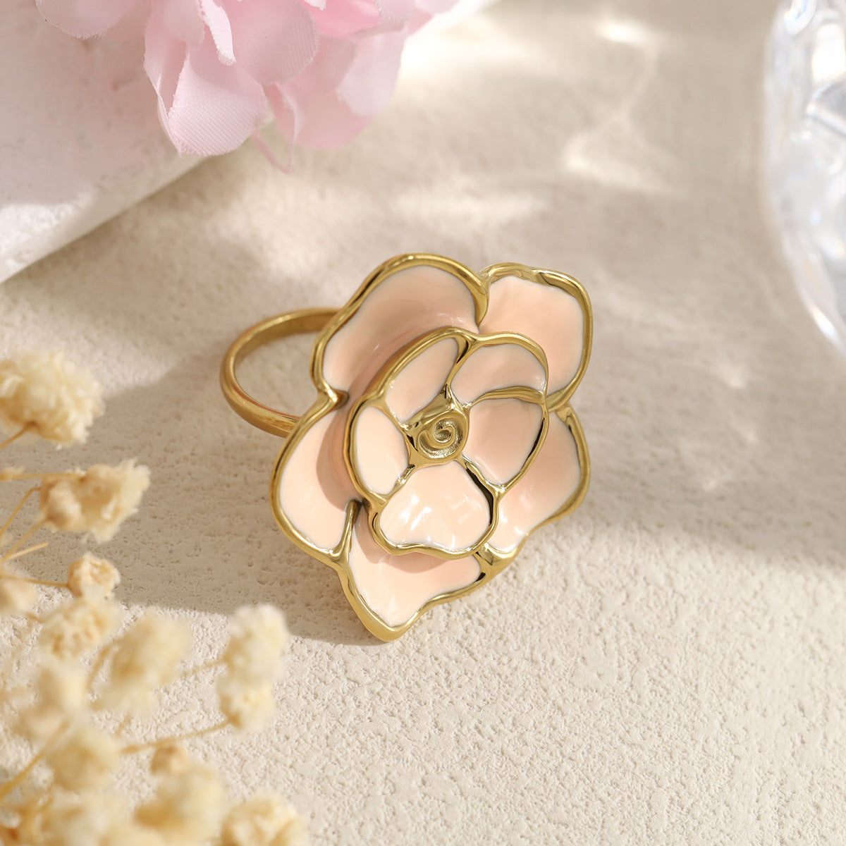 THE FRENCH CAMELLIA ODE RING