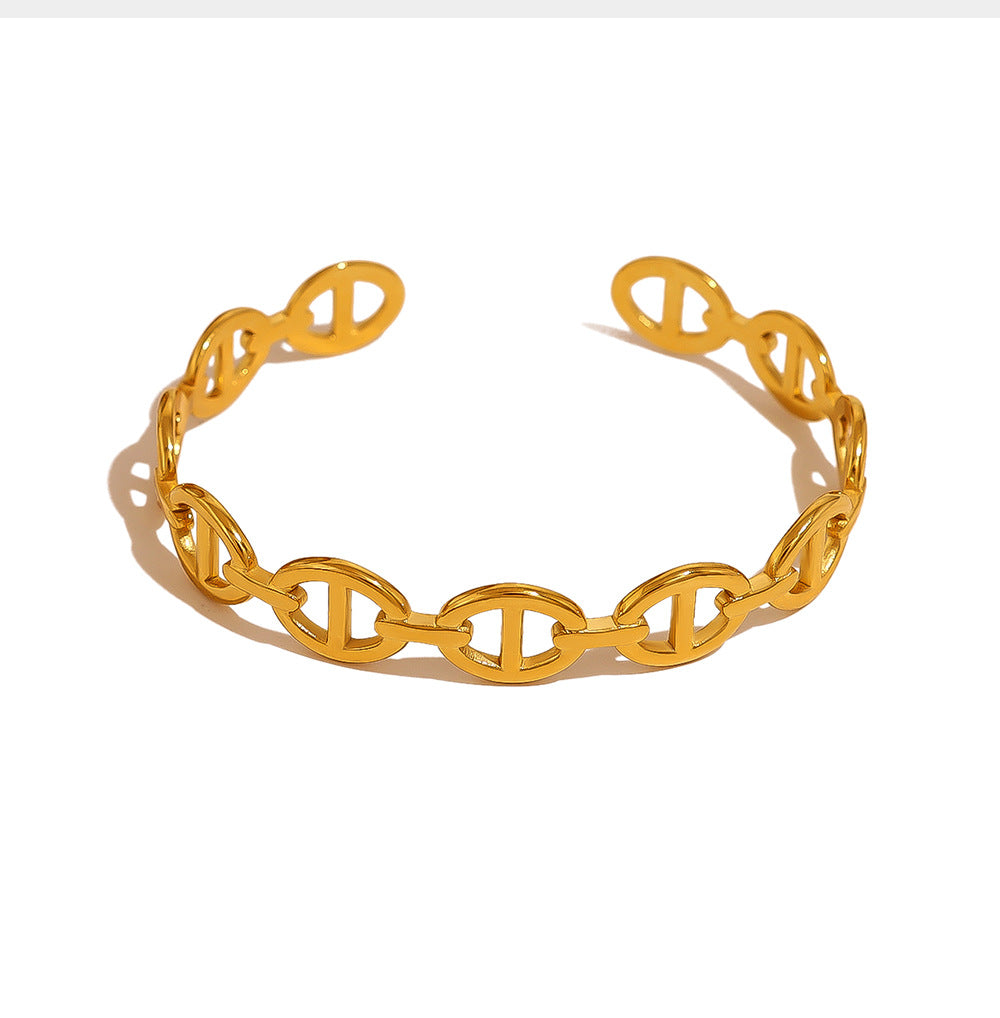 THE ARCH LINK CUFF BRACELET