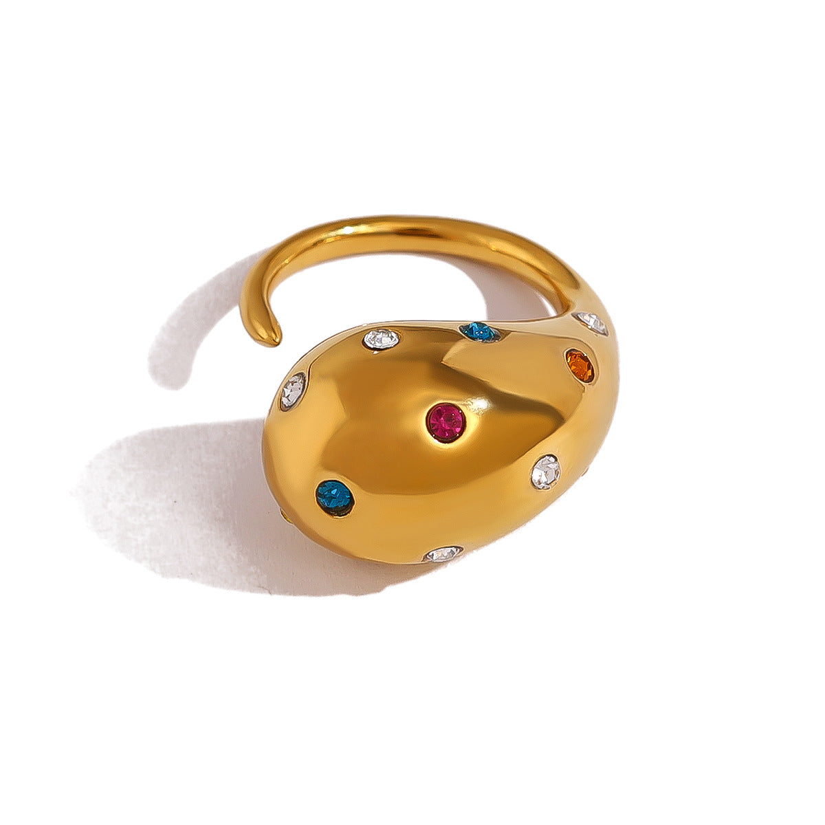 THE PRISM DEWDROP STATEMENT RING