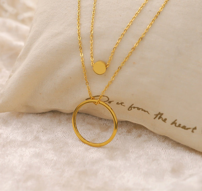 THE DUAL ECHO LAYERED NECKLACE