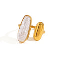 THE BAROQUE ECHO PEARL RING
